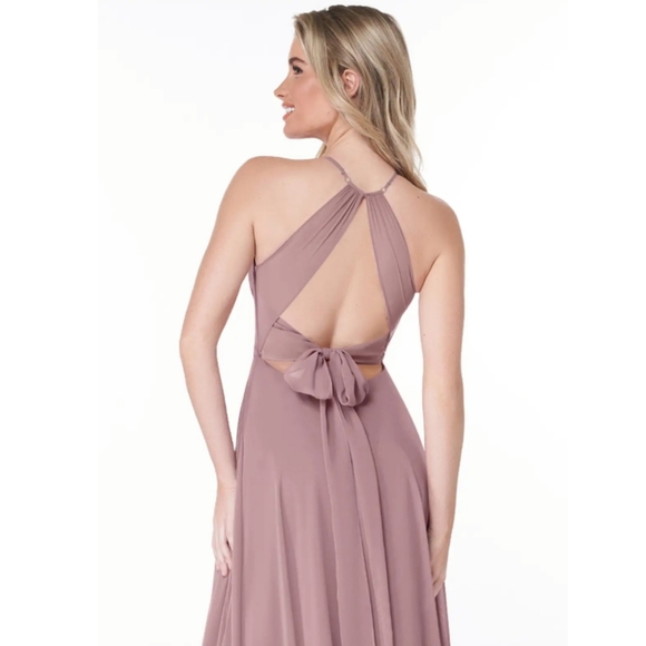 Azazie "Evalleen" Chiffon Dress - Picture 6 of 8